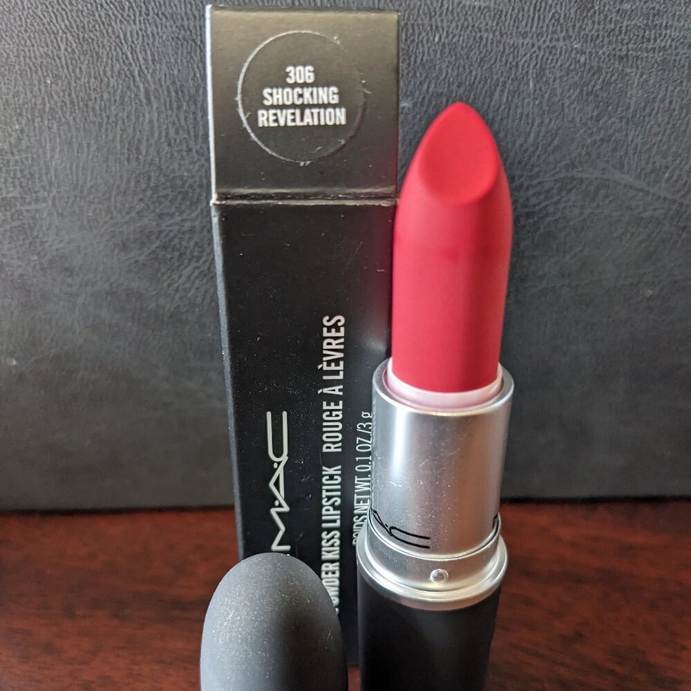 MAC Shocking Revelation Powder Kiss LIpstick